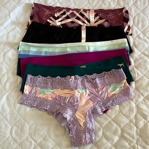 Bundle of Victoria Secret PINK Panties Size S